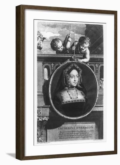 Catherine of Aragon-Cornelis Vermeulen-Framed Giclee Print