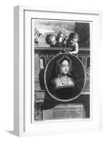 Catherine of Aragon-Cornelis Vermeulen-Framed Giclee Print