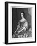 Catherine of Braganza, Queen Consort of King Charles II of England-B Holl-Framed Giclee Print