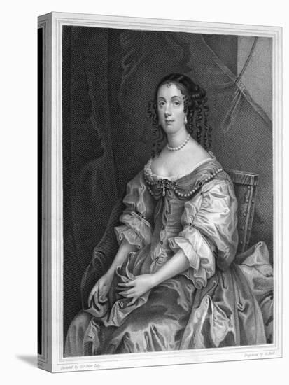 Catherine of Braganza, Queen Consort of King Charles II of England-B Holl-Stretched Canvas
