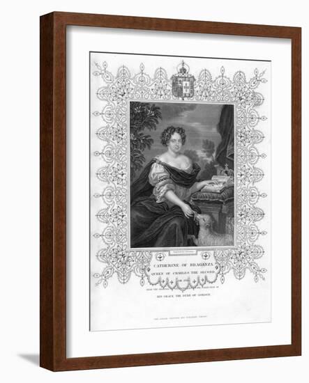 Catherine of Braganza, Queen Consort of King Charles II of England-S Freeman-Framed Giclee Print