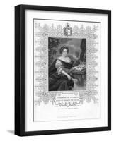 Catherine of Braganza, Queen Consort of King Charles II of England-S Freeman-Framed Giclee Print