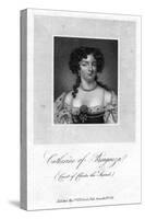 Catherine of Braganza, Queen Consort of King Charles II of England-null-Stretched Canvas