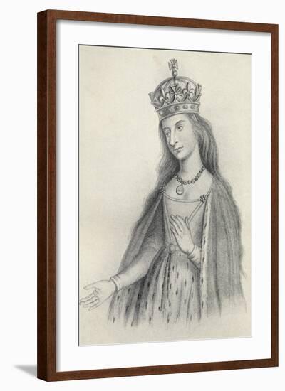 Catherine of Valois-null-Framed Giclee Print