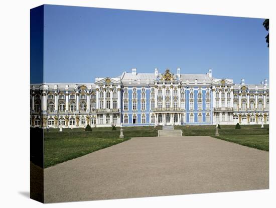 Catherine Palace, Pushkin, Near St. Petersburg, Russia-Philip Craven-Stretched Canvas