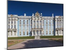 Catherine Palace, Pushkin-Tsarskoye Selo, Saint Petersburg, Russia-Walter Bibikow-Mounted Premium Photographic Print