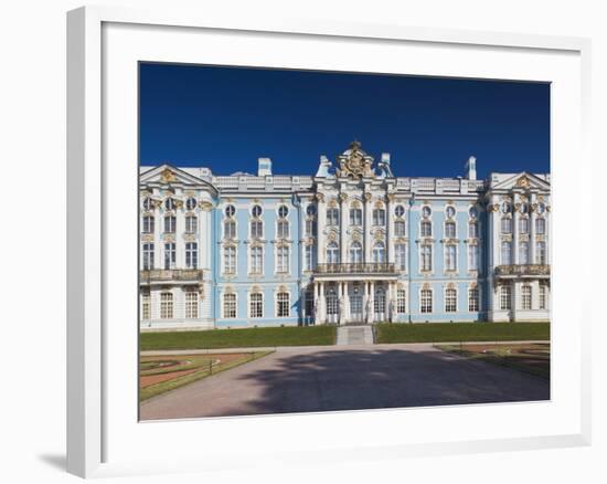 Catherine Palace, Pushkin-Tsarskoye Selo, Saint Petersburg, Russia-Walter Bibikow-Framed Photographic Print