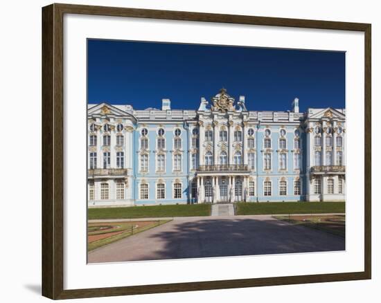 Catherine Palace, Pushkin-Tsarskoye Selo, Saint Petersburg, Russia-Walter Bibikow-Framed Photographic Print