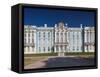 Catherine Palace, Pushkin-Tsarskoye Selo, Saint Petersburg, Russia-Walter Bibikow-Framed Stretched Canvas