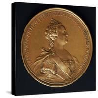 Catherine the Great, Commomoration Coin by Ivanoff-null-Stretched Canvas