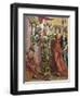 Catherine Visited in Prison by Maxentius's Wife-Friedrich Pacher-Framed Giclee Print