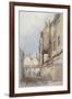 Catherine Wheel Alley, City of London, 1855-Thomas Colman Dibdin-Framed Giclee Print