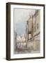 Catherine Wheel Alley, City of London, 1855-Thomas Colman Dibdin-Framed Giclee Print