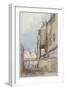 Catherine Wheel Alley, City of London, 1855-Thomas Colman Dibdin-Framed Giclee Print