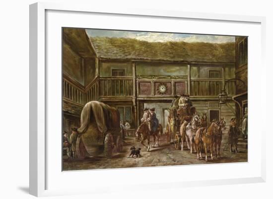 Catherine Wheel, Southwark, London-J.C. Maggs-Framed Giclee Print