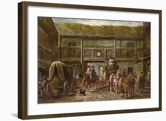 Catherine Wheel, Southwark, London-J.C. Maggs-Framed Giclee Print