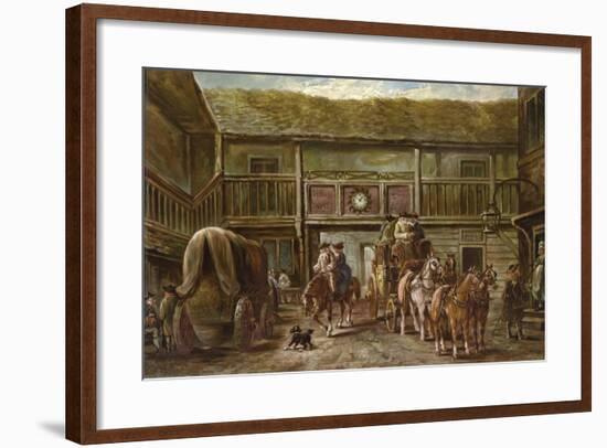 Catherine Wheel, Southwark, London-J.C. Maggs-Framed Giclee Print