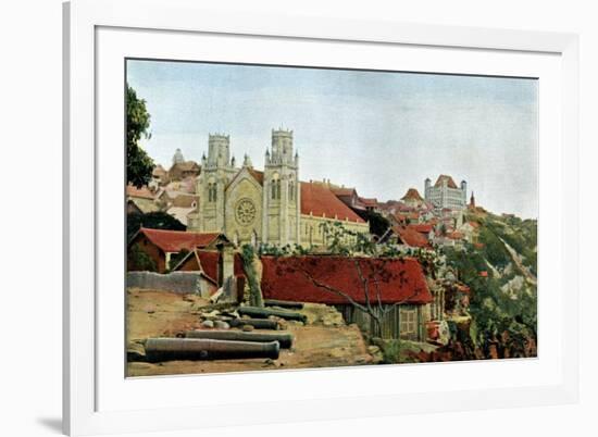 Catholic Cathedral, Palace of the Queen, Late 19th Century-Gillot-Framed Giclee Print