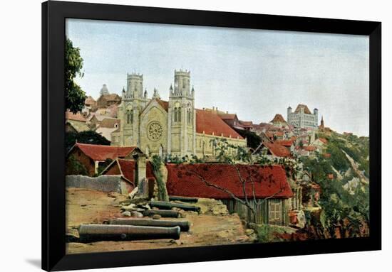 Catholic Cathedral, Palace of the Queen, Late 19th Century-Gillot-Framed Giclee Print