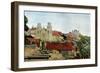 Catholic Cathedral, Palace of the Queen, Late 19th Century-Gillot-Framed Giclee Print