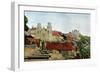 Catholic Cathedral, Palace of the Queen, Late 19th Century-Gillot-Framed Giclee Print