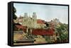 Catholic Cathedral, Palace of the Queen, Late 19th Century-Gillot-Framed Stretched Canvas