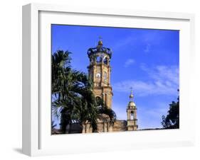 Catholic Cathedral, Puerto Vallarta, Mexico-Michael DeFreitas-Framed Photographic Print