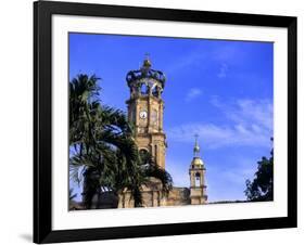 Catholic Cathedral, Puerto Vallarta, Mexico-Michael DeFreitas-Framed Photographic Print