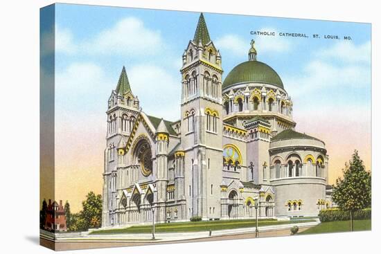 Catholic Cathedral, St. Louis, Missouri-null-Stretched Canvas