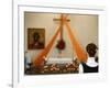 Catholic Celebration, Geneva, Switzerland, Europe-Godong-Framed Photographic Print