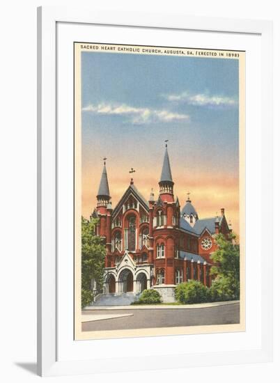 Catholic Church, Augusta, Georgia-null-Framed Art Print