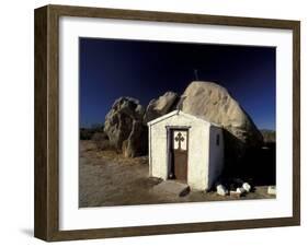 Catholic Church, Catavina Desert, Baja Region, Mexico-Gavriel Jecan-Framed Premium Photographic Print