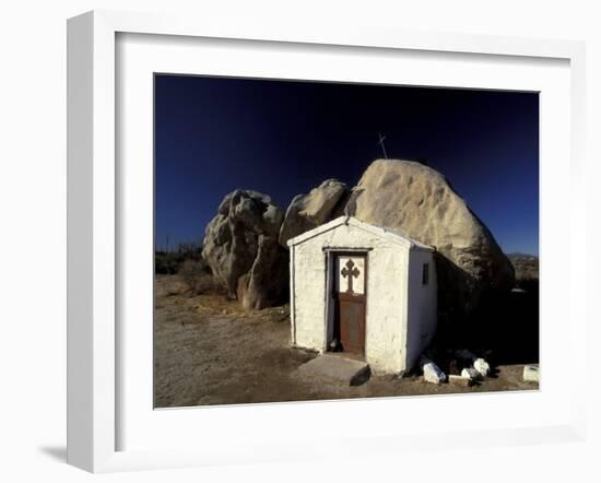 Catholic Church, Catavina Desert, Baja Region, Mexico-Gavriel Jecan-Framed Premium Photographic Print