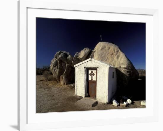 Catholic Church, Catavina Desert, Baja Region, Mexico-Gavriel Jecan-Framed Photographic Print