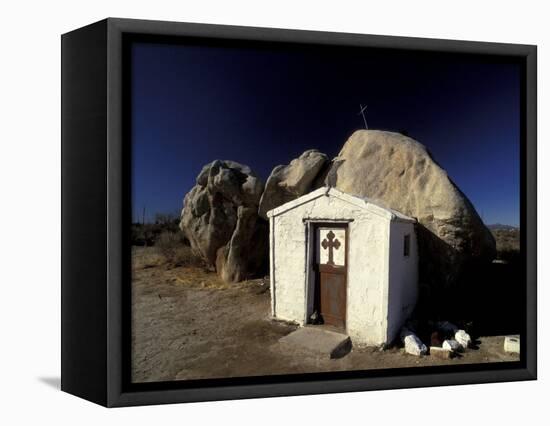Catholic Church, Catavina Desert, Baja Region, Mexico-Gavriel Jecan-Framed Stretched Canvas