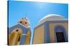 Catholic Church in Fira in Santorini, Greece-Gyuszko-Stretched Canvas