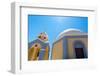 Catholic Church in Fira in Santorini, Greece-Gyuszko-Framed Photographic Print