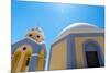 Catholic Church in Fira in Santorini, Greece-Gyuszko-Mounted Photographic Print