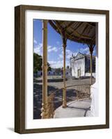 Catholic Church on the Main Square of Ibo Island, Part of the Quirimbas Archipelago, Mozambique-Julian Love-Framed Photographic Print