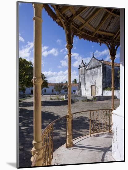 Catholic Church on the Main Square of Ibo Island, Part of the Quirimbas Archipelago, Mozambique-Julian Love-Mounted Photographic Print