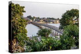 Catholic graveyard and bridge in Fadiouth, Senegal, West Africa, Africa-Godong-Stretched Canvas