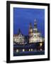 Catholic Hofkirche (Church of the Court) (St. Trinity Cathedral), Hausmann Tower, Dresden, Saxony,-null-Framed Photographic Print