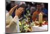 Catholic Mass, Eucharist celebration, France-Godong-Mounted Photographic Print