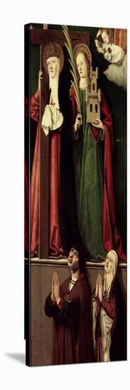 Catholic Monarchs with Saints Helena and Barbara-null-Stretched Canvas