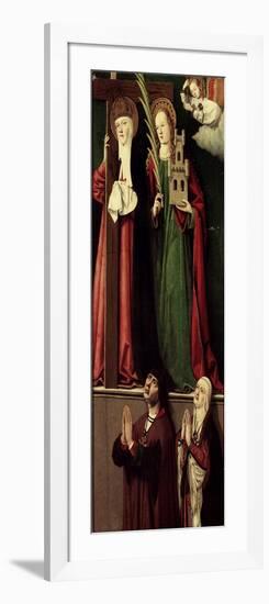 Catholic Monarchs with Saints Helena and Barbara-null-Framed Giclee Print