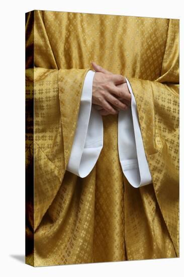 Catholic Priest, Paris, France, Europe-Godong-Stretched Canvas