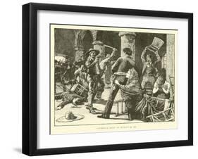 Catholic Riot in Mexico-null-Framed Giclee Print
