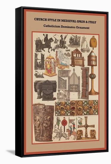 Catholicism Dominates Ornament-Friedrich Hottenroth-Framed Stretched Canvas