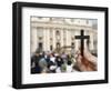 Catholics at St. Peter's, Vatican, Rome, Lazio, Italy, Europe-Godong-Framed Photographic Print