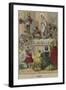 Catholics Praying before a Statue of the Virgin Mary-null-Framed Giclee Print